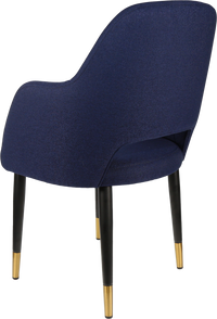 Durafurn Sorbet Chair with Black Metal 450h Legs
