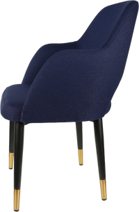 Durafurn Sorbet Chair with Black Metal 450h Legs