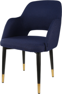 Durafurn Sorbet Chair with Black Metal 450h Legs