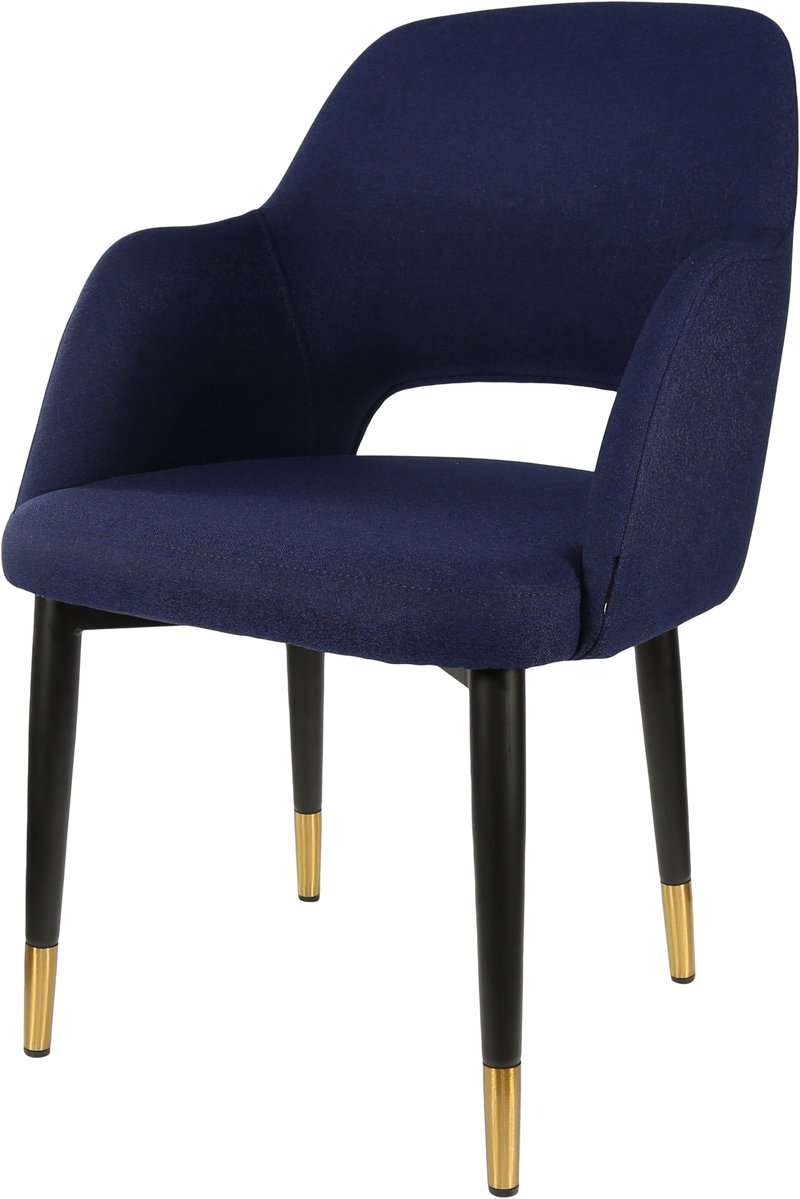 Durafurn Sorbet Chair with Black Metal 450h Legs