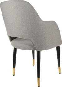 Durafurn Sorbet Chair with Black Metal 450h Legs