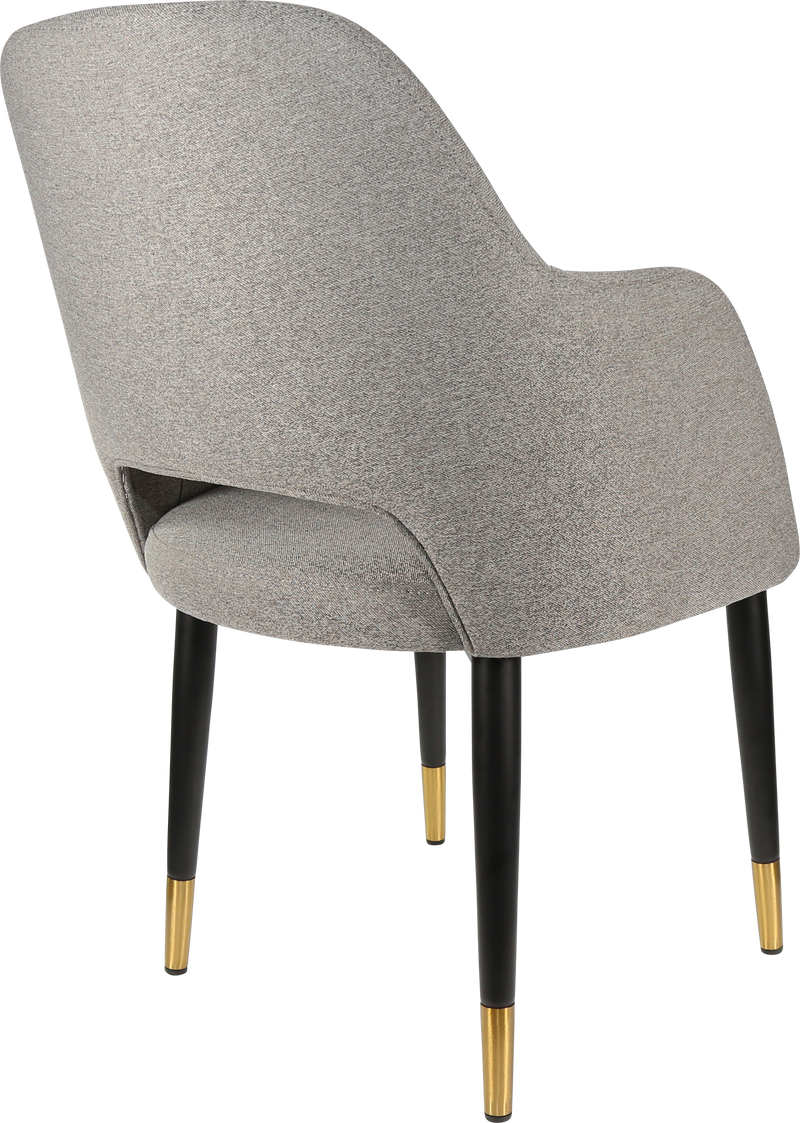 Durafurn Sorbet Chair with Black Metal 450h Legs