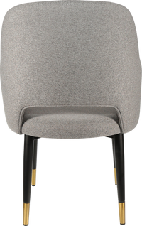 Durafurn Sorbet Chair with Black Metal 450h Legs