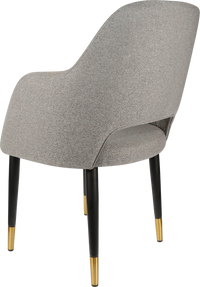 Durafurn Sorbet Chair with Black Metal 450h Legs