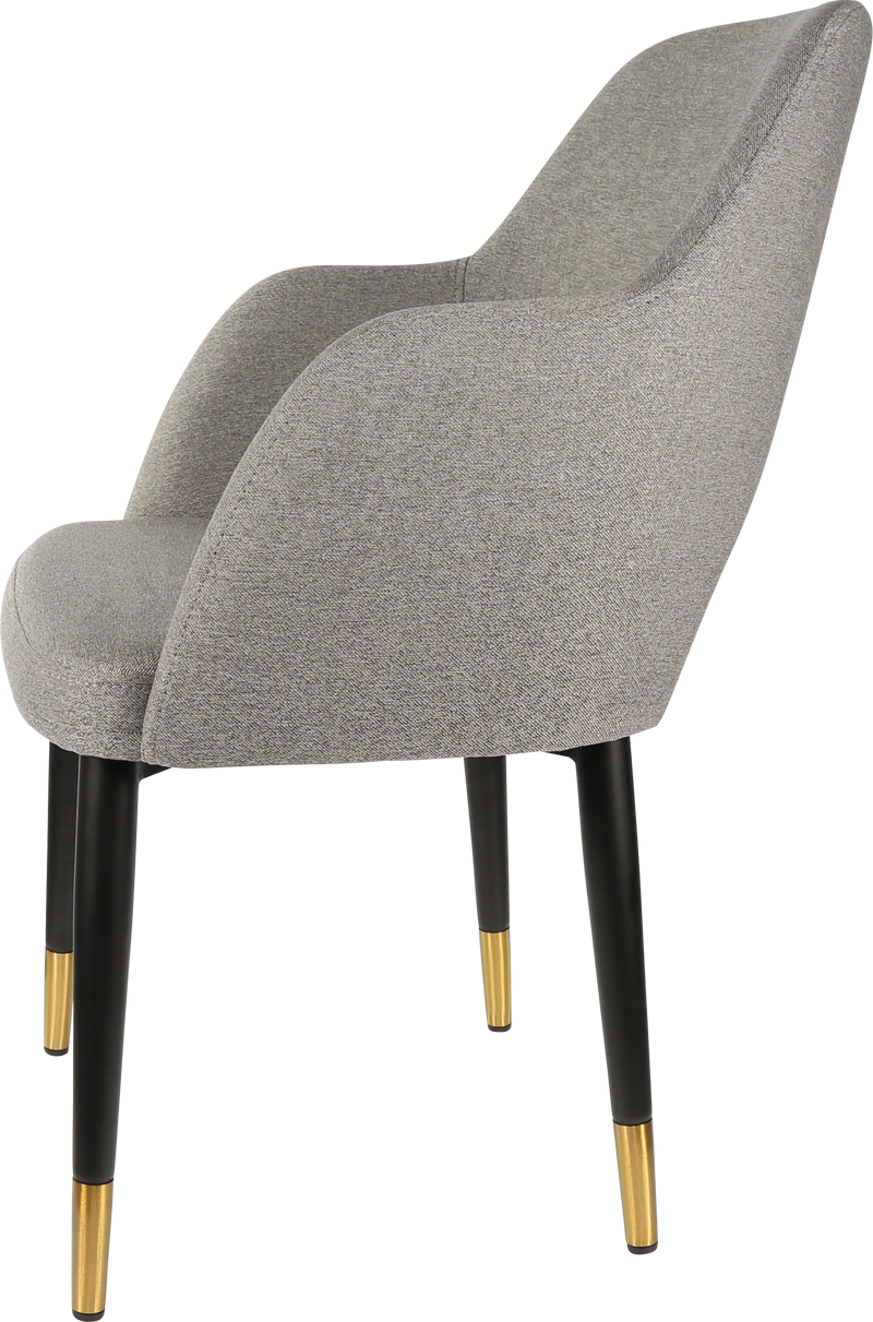 Durafurn Sorbet Chair with Black Metal 450h Legs