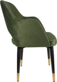 Durafurn Sorbet Chair with Black Metal 450h Legs