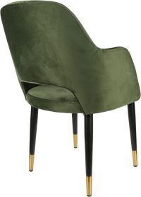 Durafurn Sorbet Chair with Black Metal 450h Legs