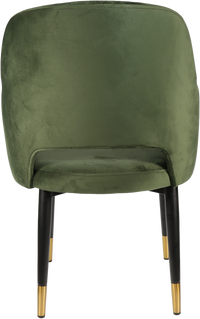 Durafurn Sorbet Chair with Black Metal 450h Legs