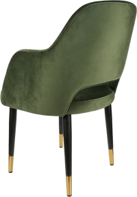 Durafurn Sorbet Chair with Black Metal 450h Legs