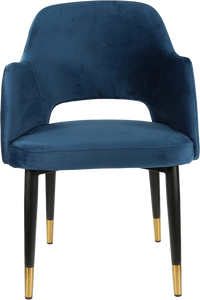 Durafurn Sorbet Chair with Black Metal 450h Legs