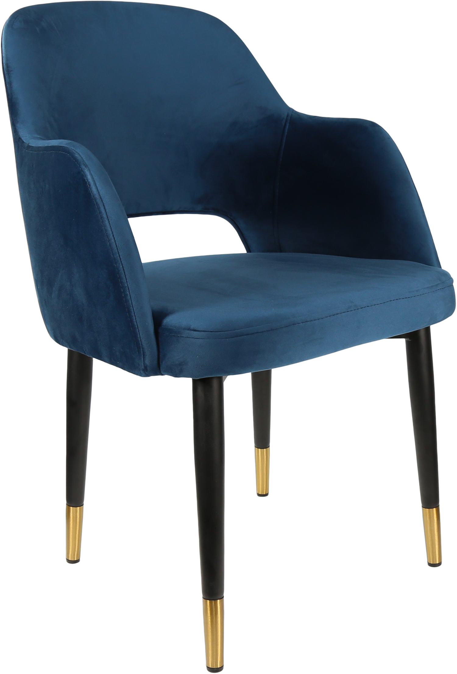 Durafurn Sorbet Chair with Black Metal 450h Legs