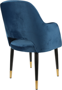 Durafurn Sorbet Chair with Black Metal 450h Legs