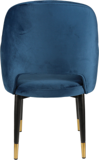 Durafurn Sorbet Chair with Black Metal 450h Legs