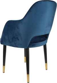 Durafurn Sorbet Chair with Black Metal 450h Legs