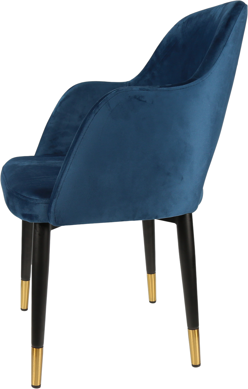 Durafurn Sorbet Chair with Black Metal 450h Legs