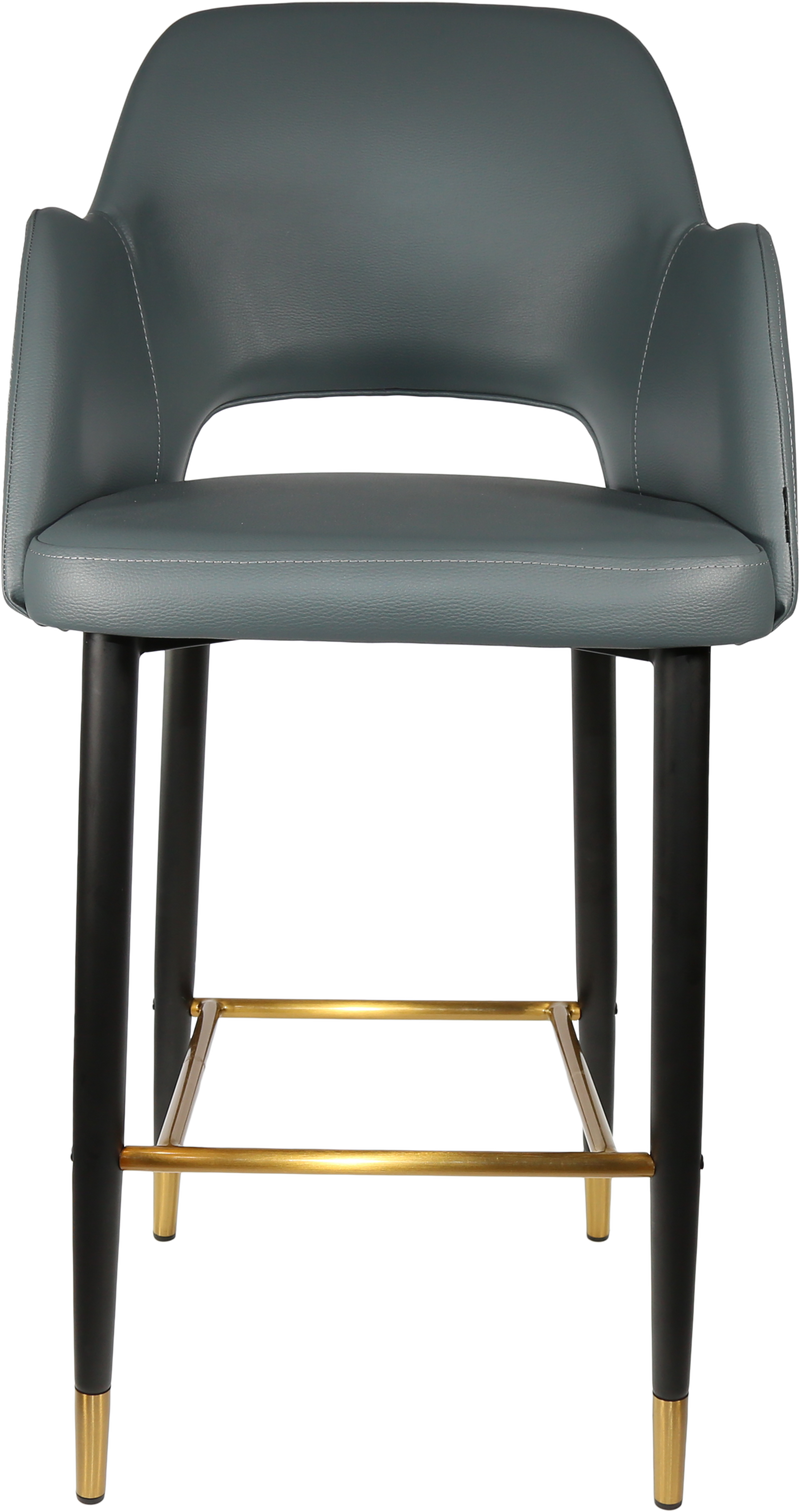Durafurn Sorbet Stool with Black Metal 750h Legs
