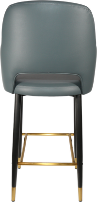 Durafurn Sorbet Stool with Black Metal 750h Legs