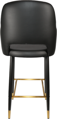 Durafurn Sorbet Stool with Black Metal 750h Legs