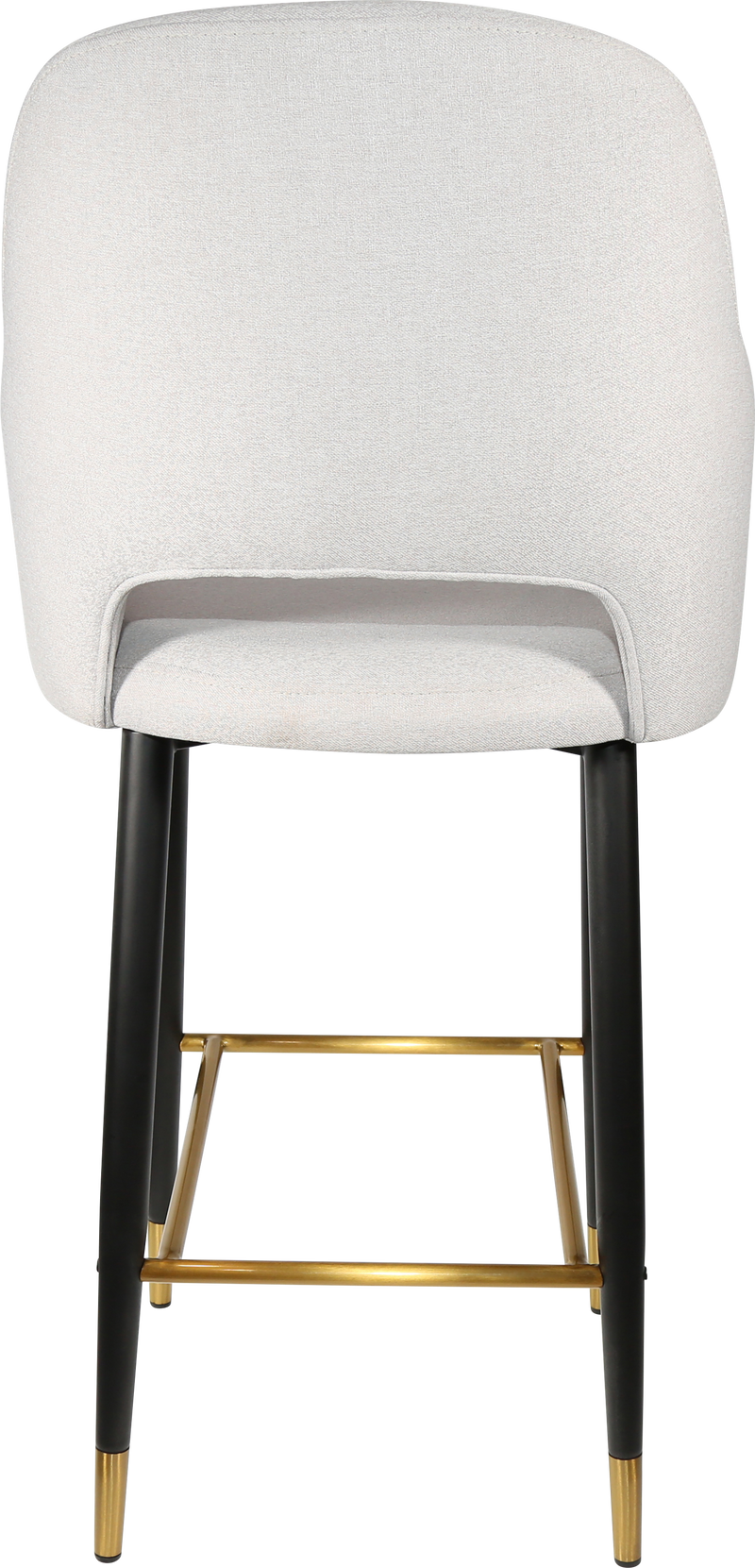 Durafurn Sorbet Stool with Black Metal 750h Legs