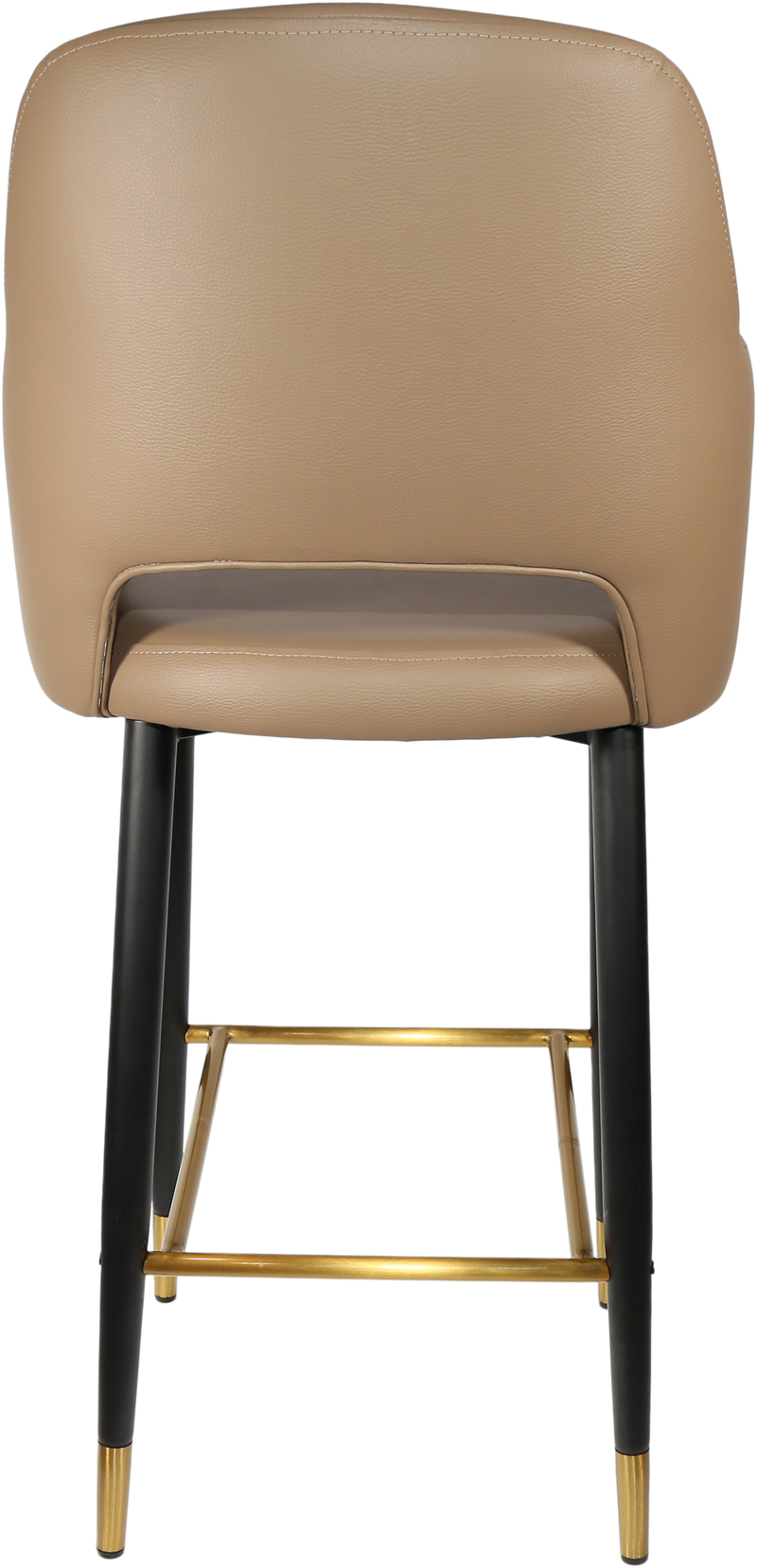 Durafurn Sorbet Stool with Black Metal 750h Legs