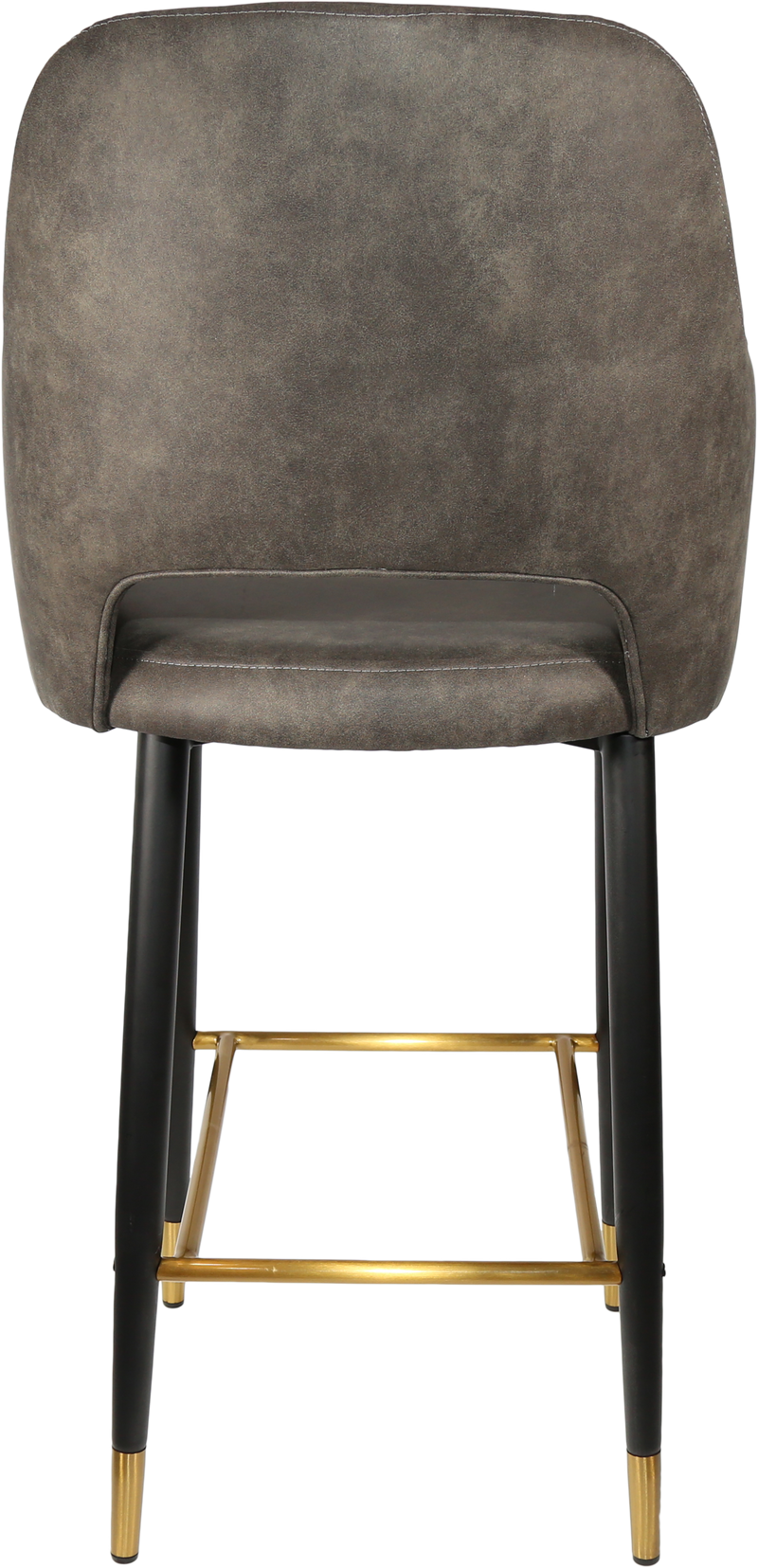 Durafurn Sorbet Stool with Black Metal 750h Legs