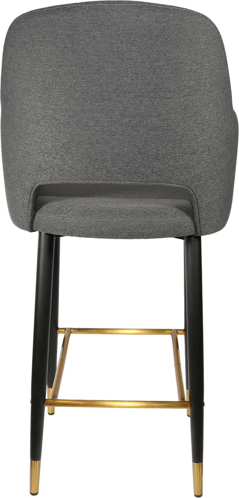 Durafurn Sorbet Stool with Black Metal 750h Legs
