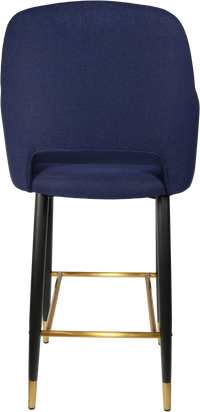 Durafurn Sorbet Stool with Black Metal 750h Legs