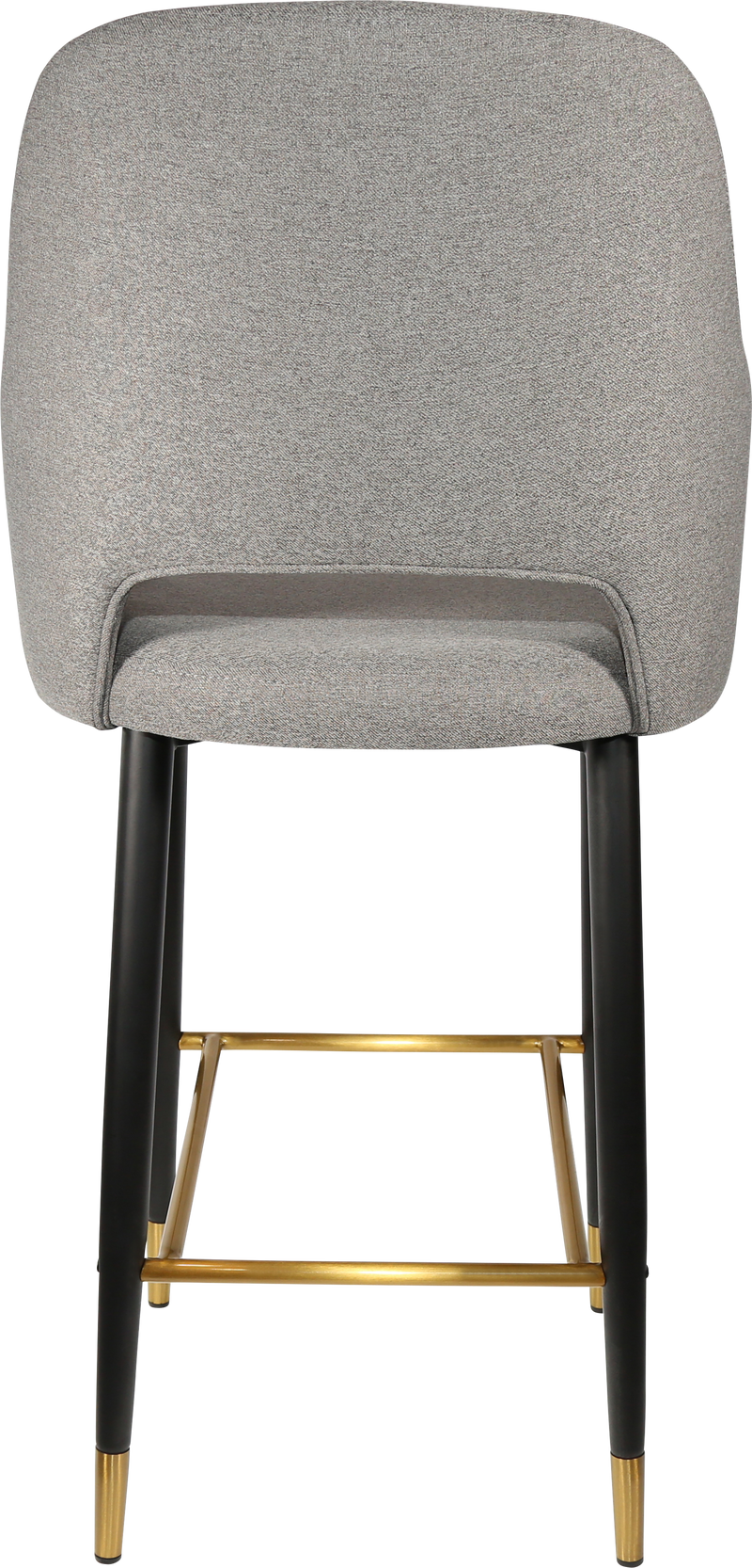 Durafurn Sorbet Stool with Black Metal 750h Legs