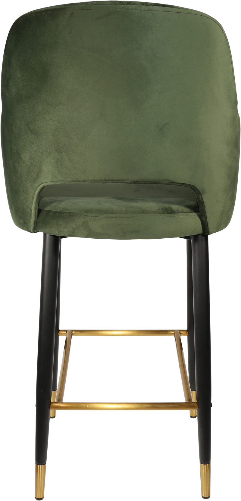 Durafurn Sorbet Stool with Black Metal 750h Legs