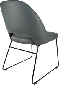 Durafurn Semifreddo Chair - Black Sled Base