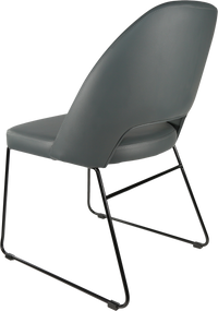 Durafurn Semifreddo Chair - Black Sled Base