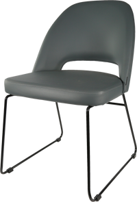 Durafurn Semifreddo Chair - Black Sled Base