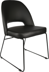 Durafurn Semifreddo Chair - Black Sled Base