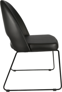 Durafurn Semifreddo Chair - Black Sled Base