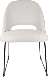 Durafurn Semifreddo Chair - Black Sled Base