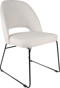 Durafurn Semifreddo Chair - Black Sled Base