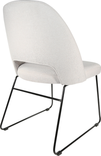 Durafurn Semifreddo Chair - Black Sled Base
