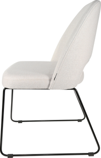 Durafurn Semifreddo Chair - Black Sled Base