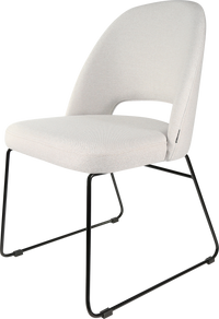 Durafurn Semifreddo Chair - Black Sled Base