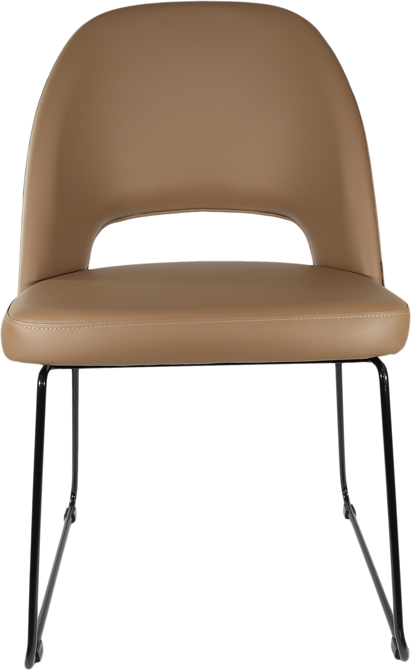 Durafurn Semifreddo Chair - Black Sled Base