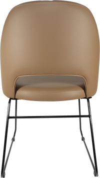 Durafurn Semifreddo Chair - Black Sled Base