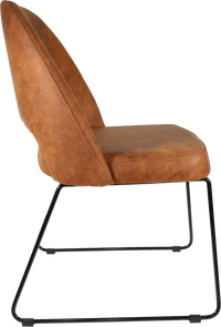 Durafurn Semifreddo Chair - Black Sled Base