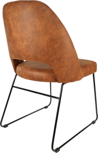 Durafurn Semifreddo Chair - Black Sled Base