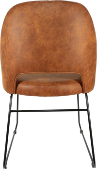 Durafurn Semifreddo Chair - Black Sled Base