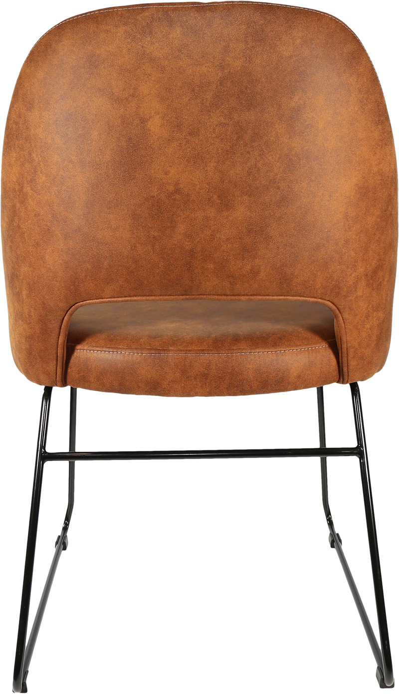 Durafurn Semifreddo Chair - Black Sled Base