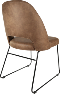 Durafurn Semifreddo Chair - Black Sled Base