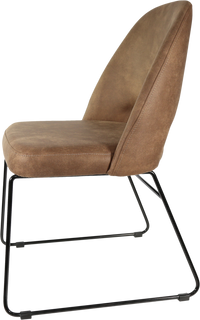 Durafurn Semifreddo Chair - Black Sled Base