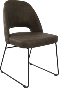 Durafurn Semifreddo Chair - Black Sled Base