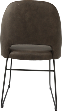 Durafurn Semifreddo Chair - Black Sled Base