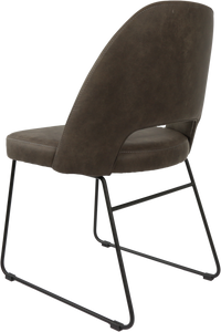 Durafurn Semifreddo Chair - Black Sled Base